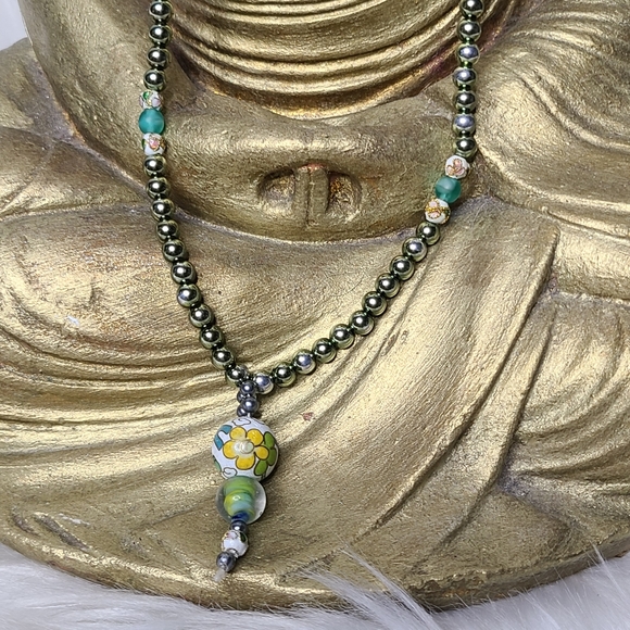 Mala beads necklace bracelet meditation 108 beads - Picture 4 of 5